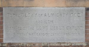 congregational-church-foundation-stone